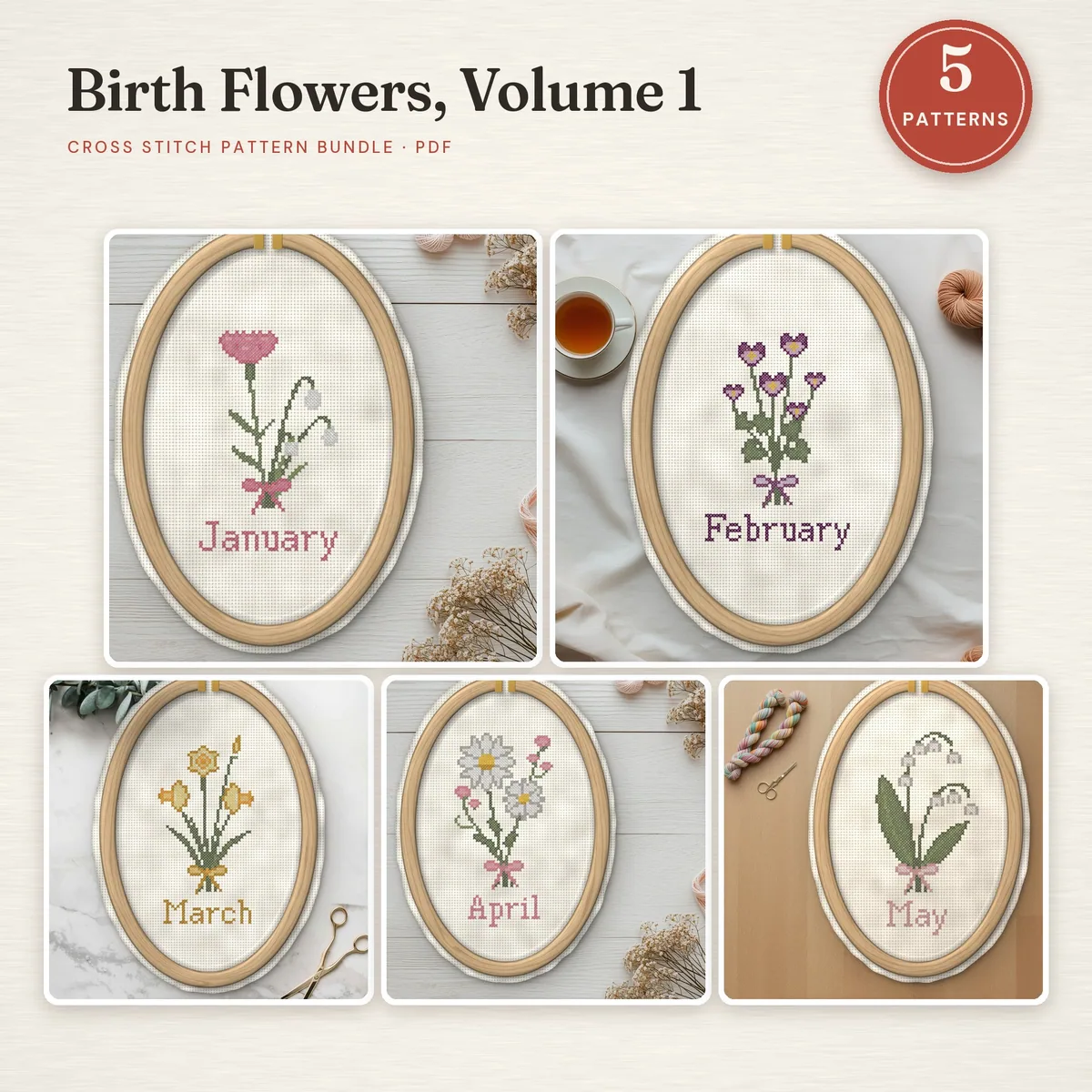 Birth Flowers, Volume 1 Bundle – cover image