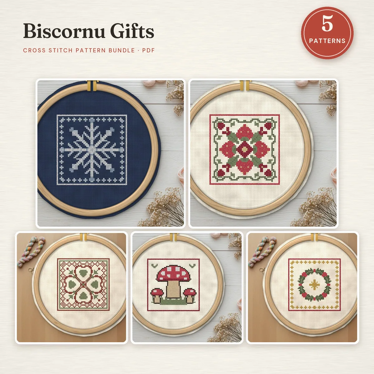 Biscornu Gifts Bundle – cover image
