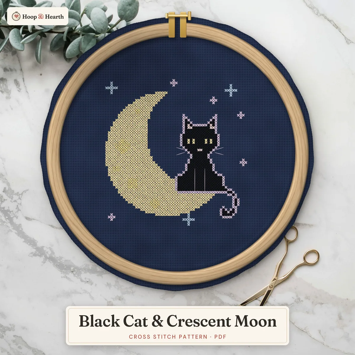 Black Cat & Crescent Moon – cover image