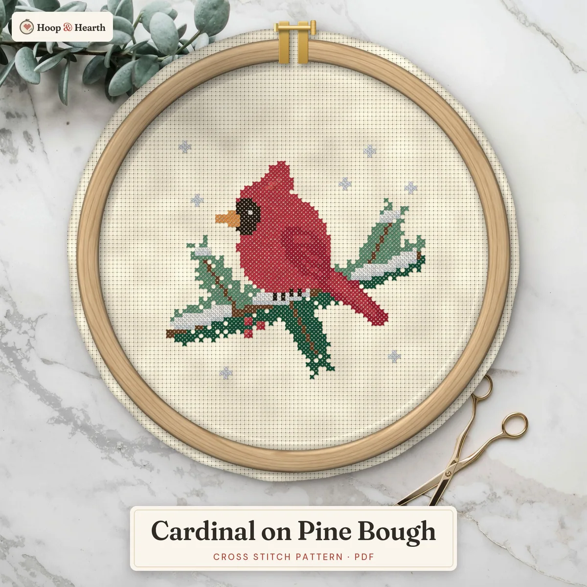 Cardinal on Pine Bough – cover image