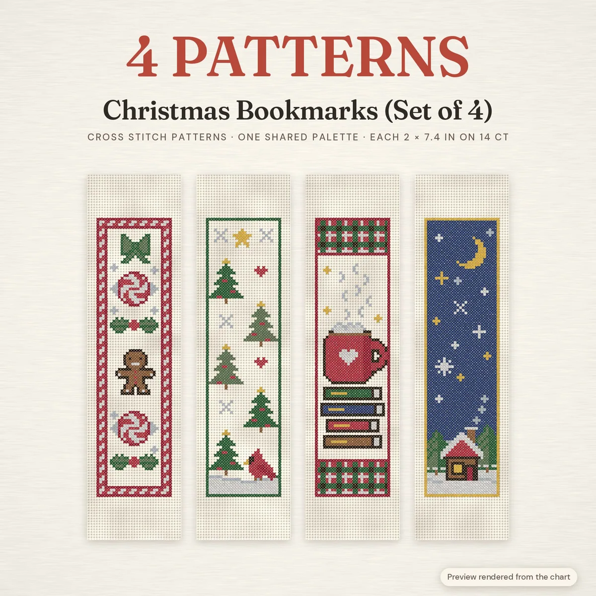 Christmas Bookmarks Set – cover image