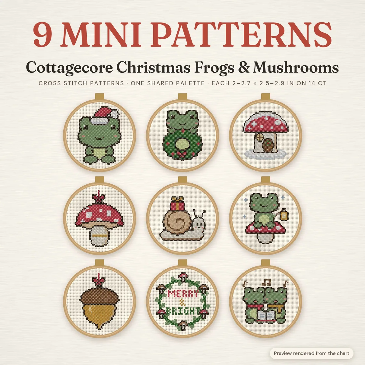 Frogs & Mushrooms Christmas – cover image