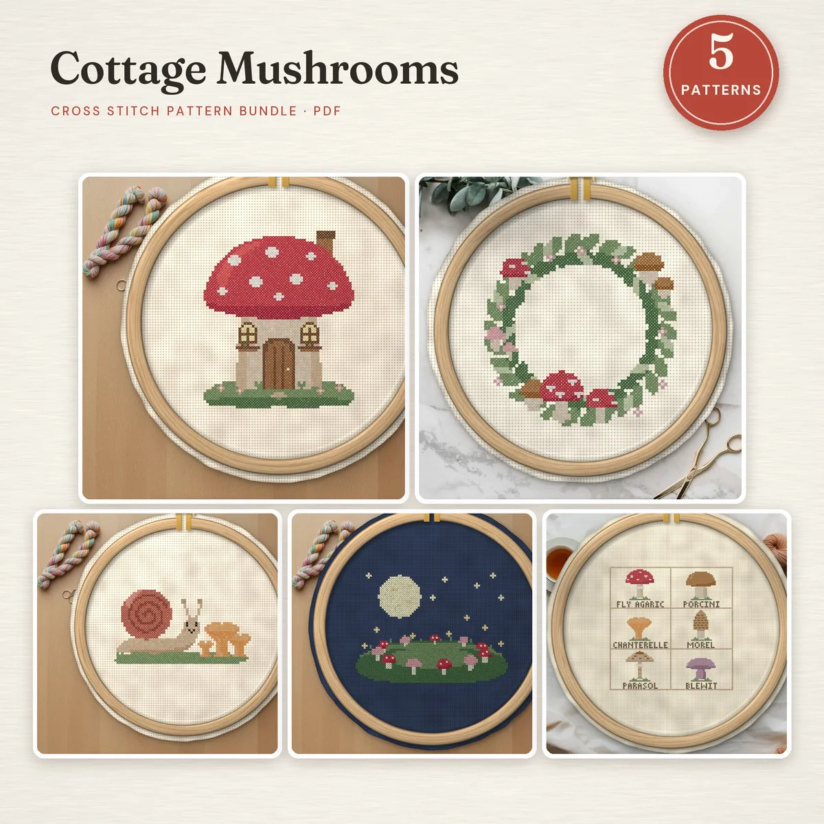 Cottage Mushrooms Bundle – cover image