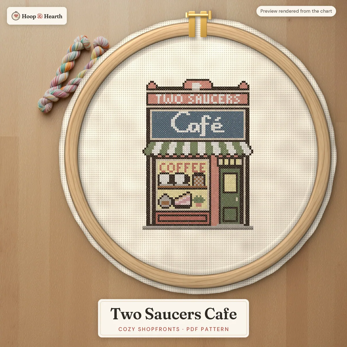 Cozy Café Shopfront – cover image