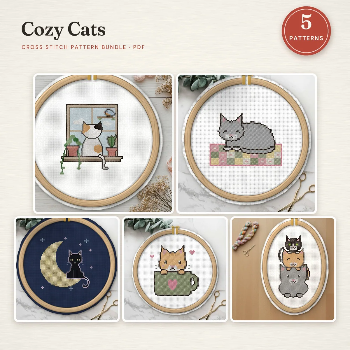 Cozy Cats Bundle – cover image