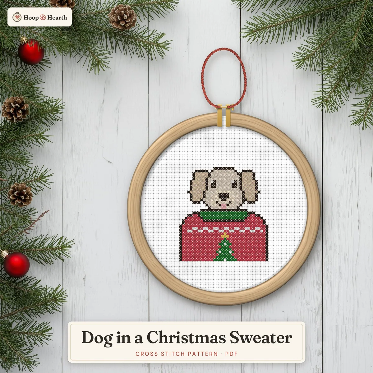 Dog in a Christmas Sweater – cover image