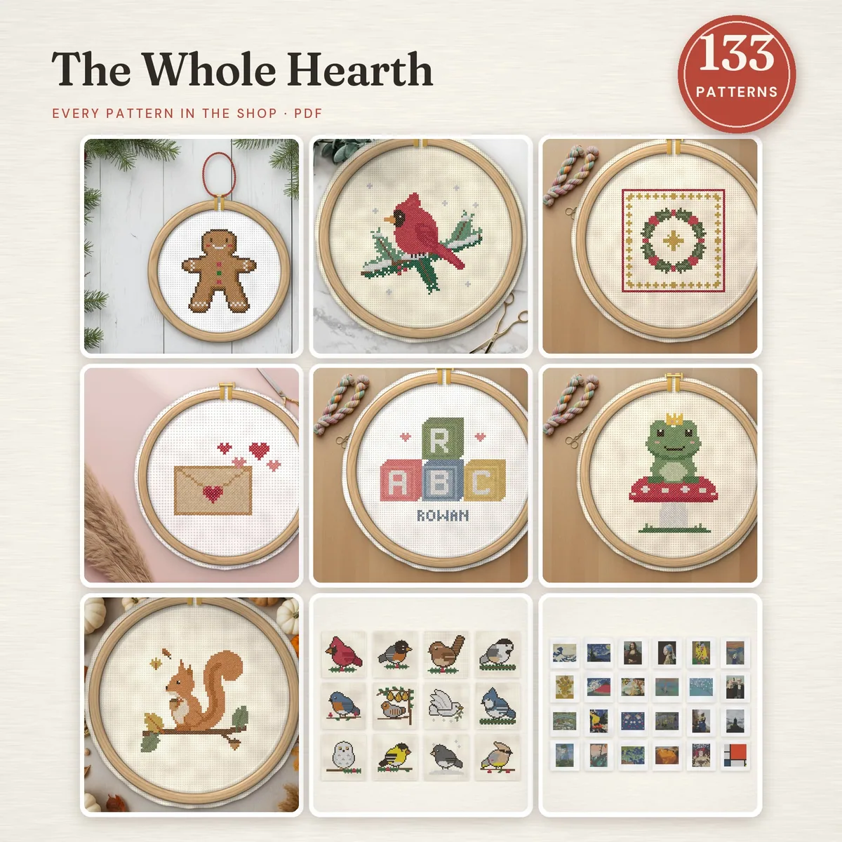 The Whole Hearth — Every Pattern in the Shop – cover image