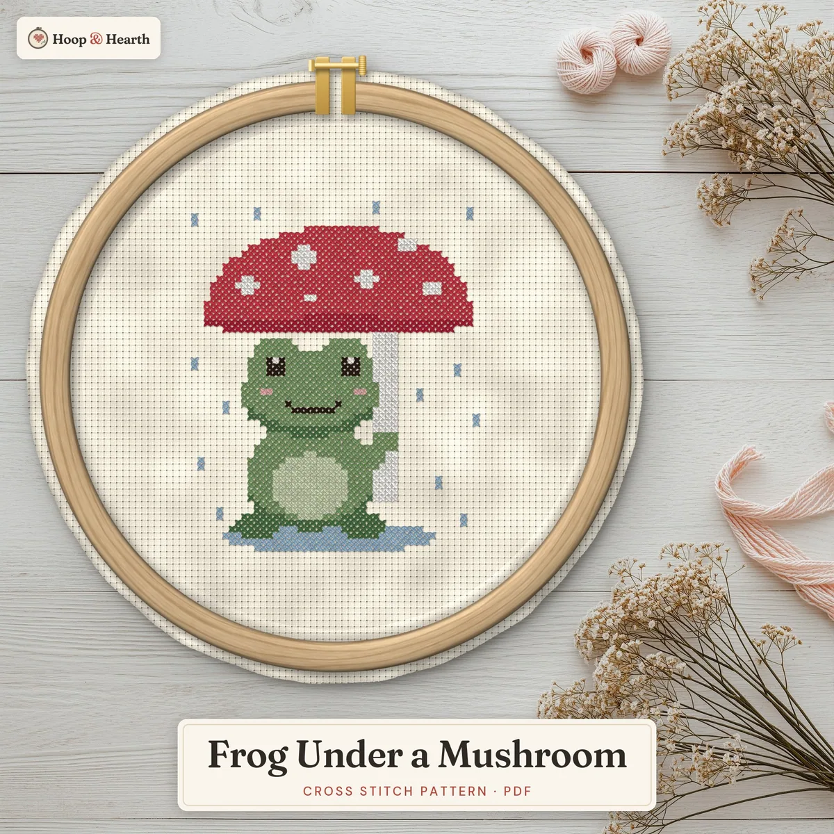 Frog Under a Mushroom – cover image