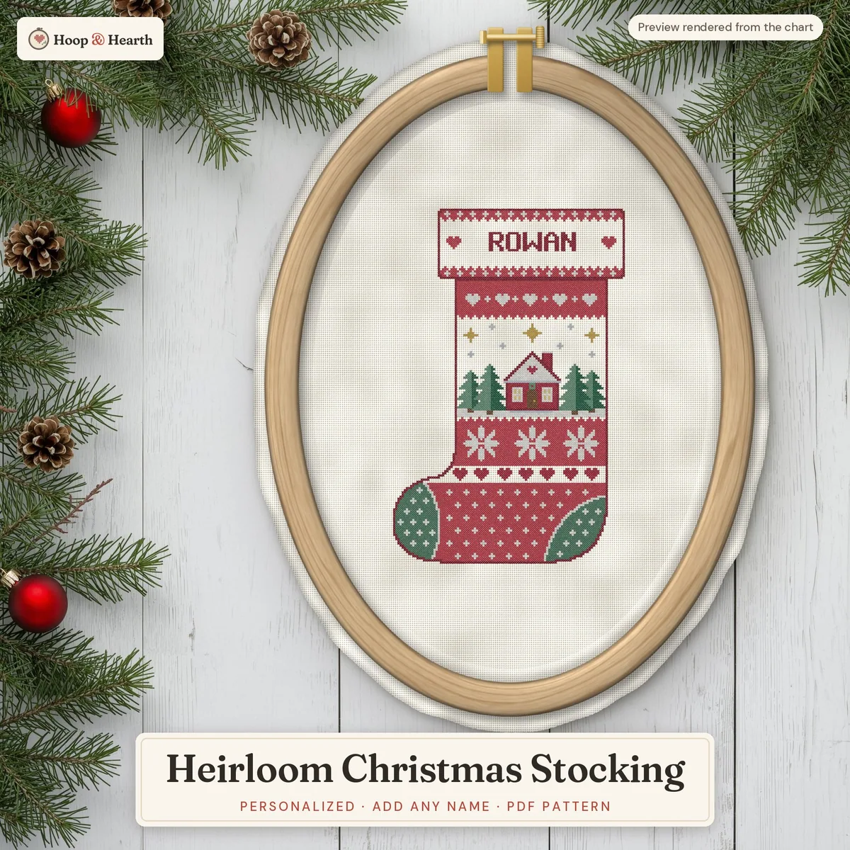 Personalized Christmas Stocking – cover image