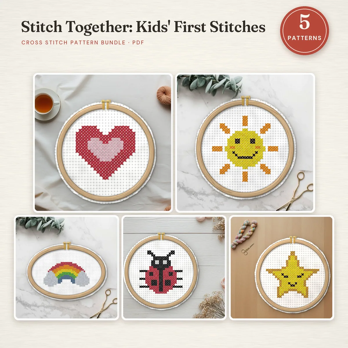 Stitch Together: Kids' First Stitches Bundle – cover image