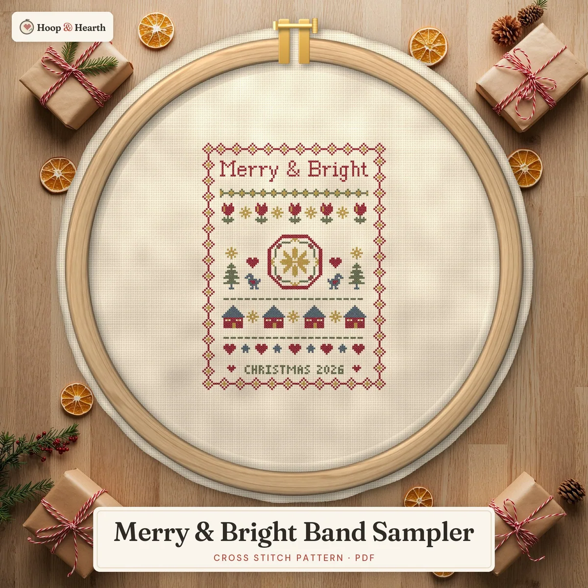 Merry & Bright Band Sampler – cover image