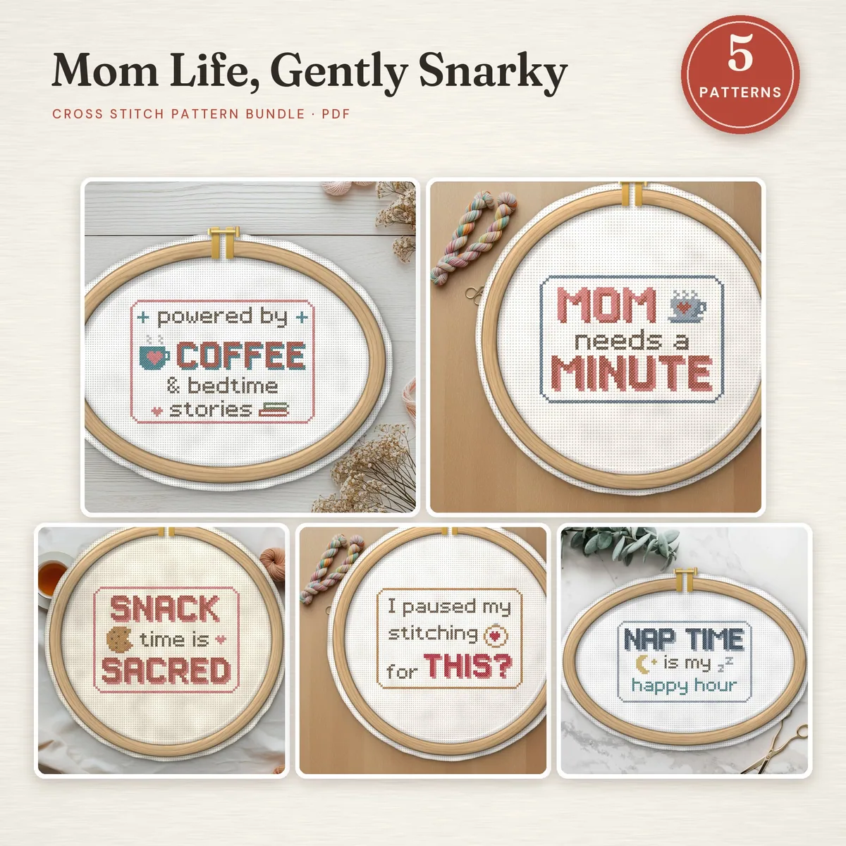 Mom Life, Gently Snarky Bundle – cover image