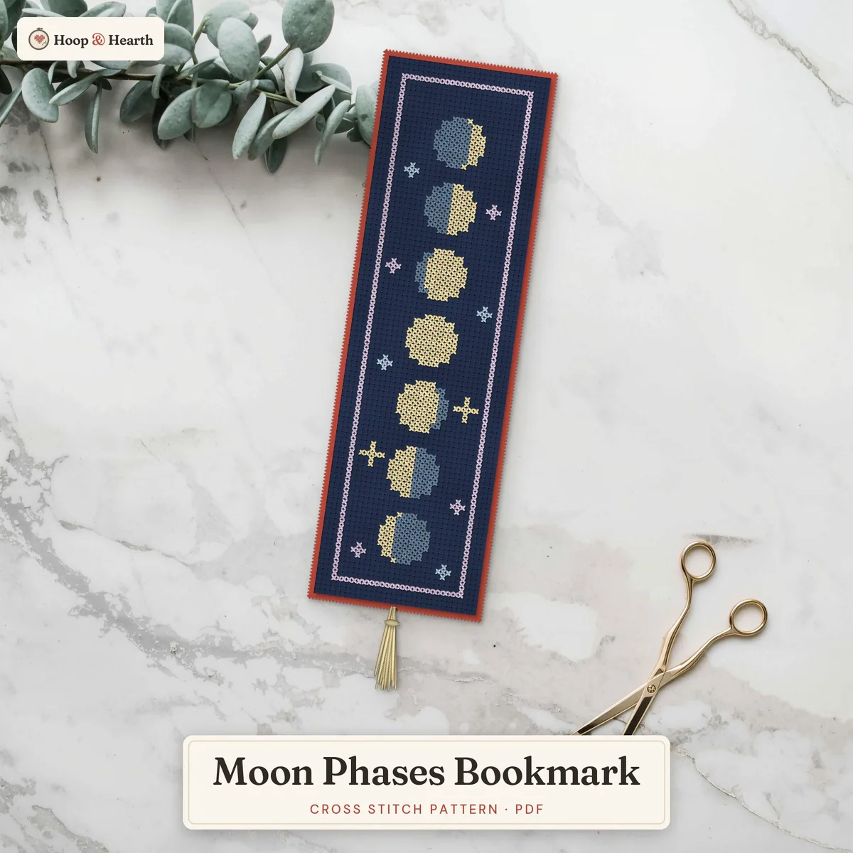 Moon Phases Bookmark – cover image