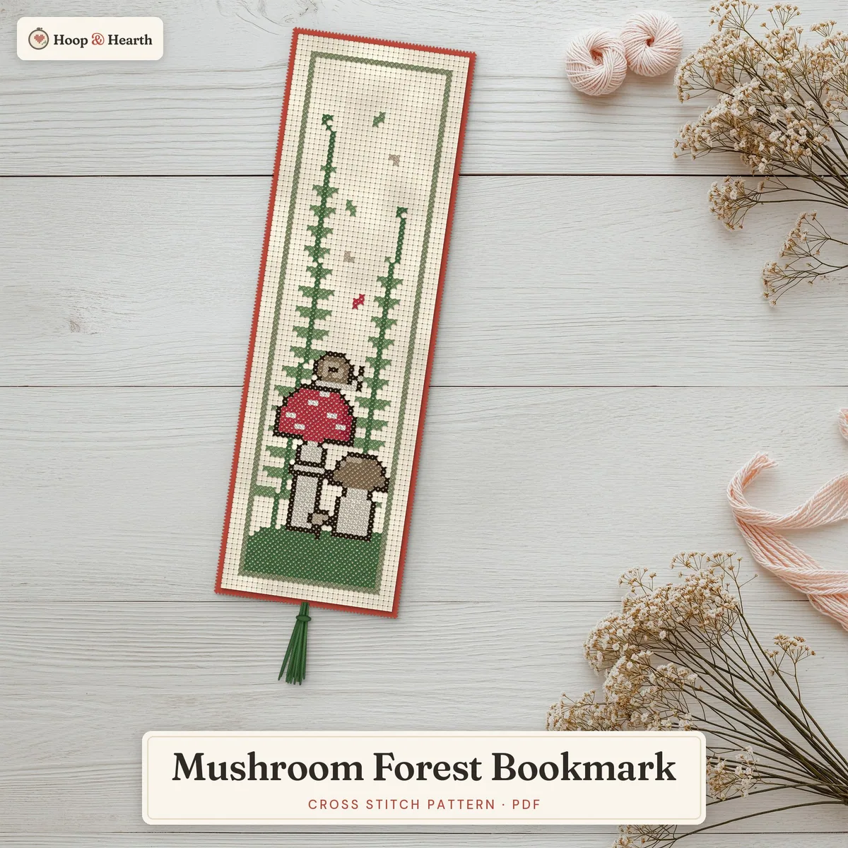 Mushroom Forest Bookmark – cover image