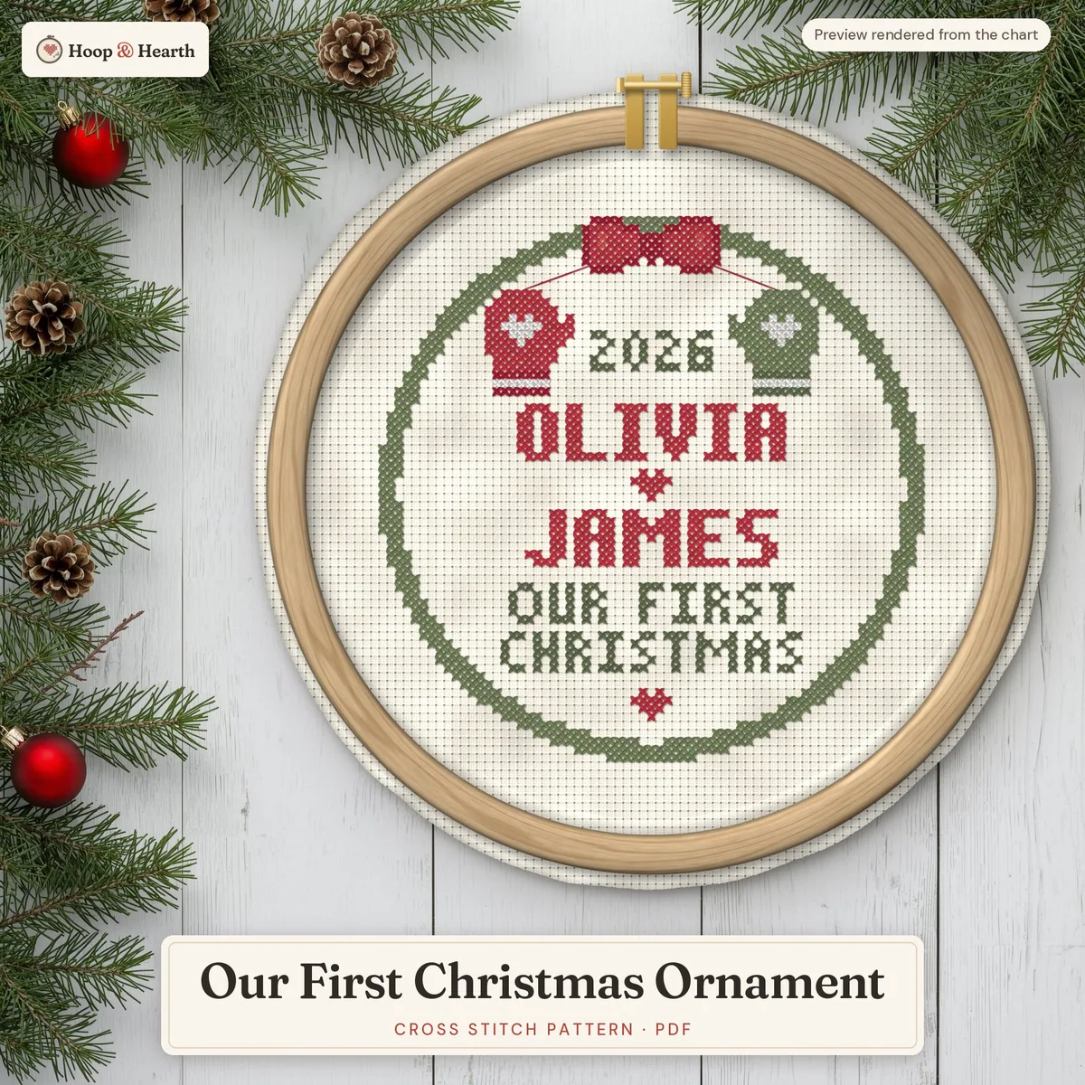 Our First Christmas Ornament – cover image