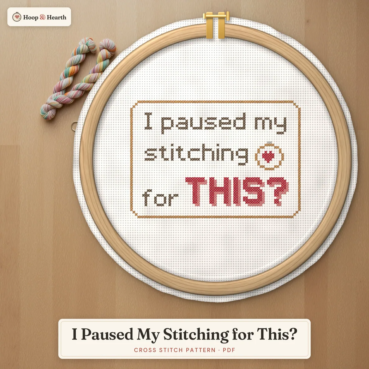 I Paused My Stitching for This? – cover image