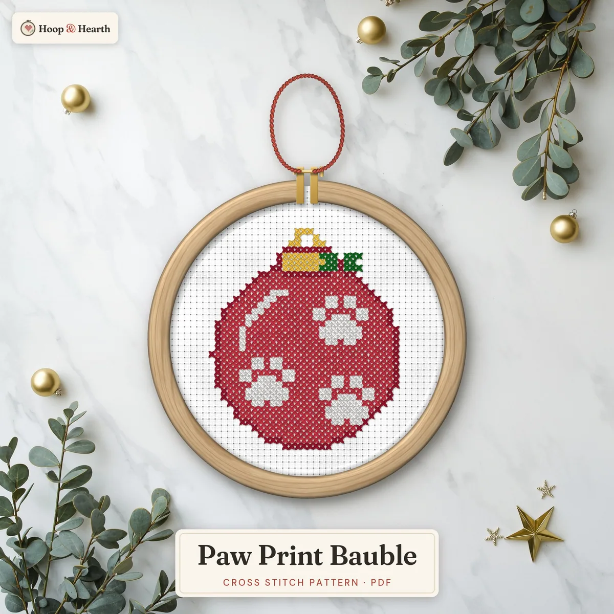 Paw Print Bauble – cover image