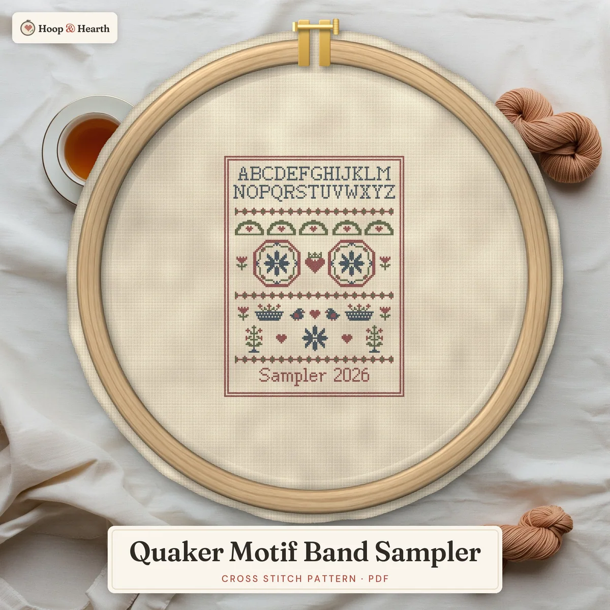 Quaker Motif Band Sampler – cover image