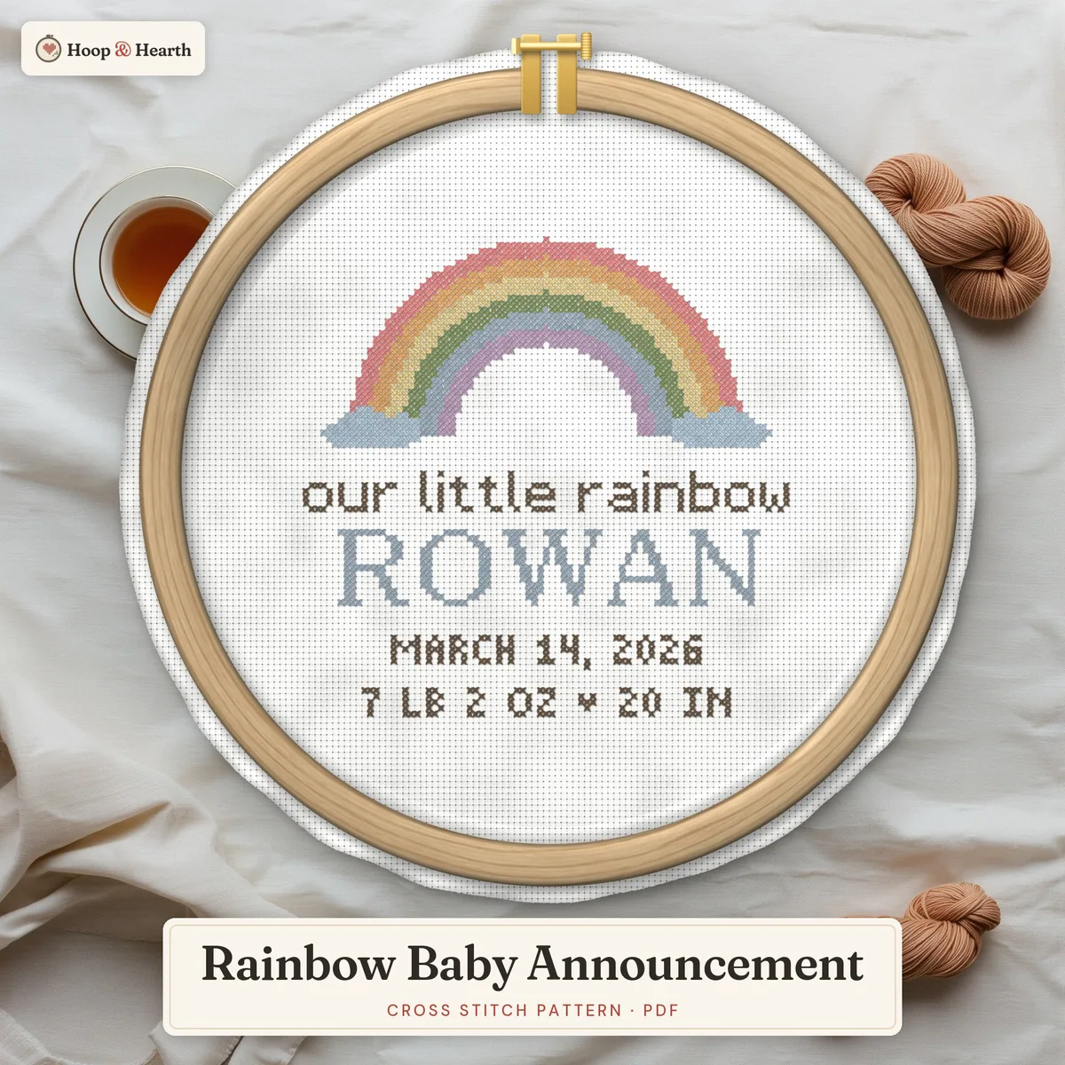 Rainbow Baby Announcement – cover image