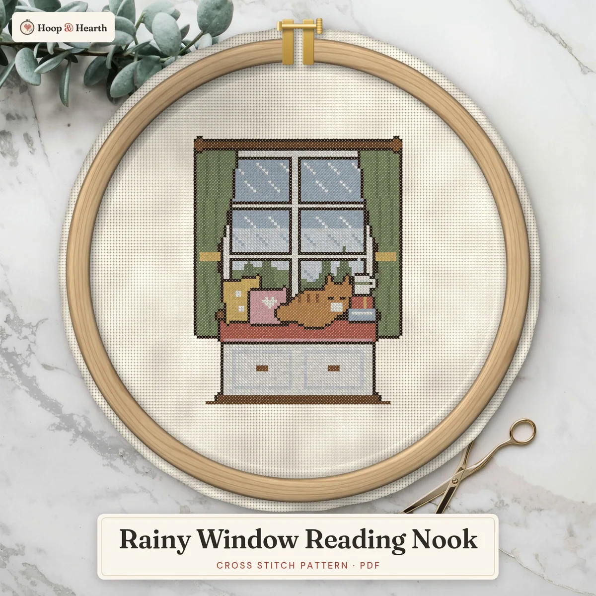 Rainy Window Reading Nook – cover image