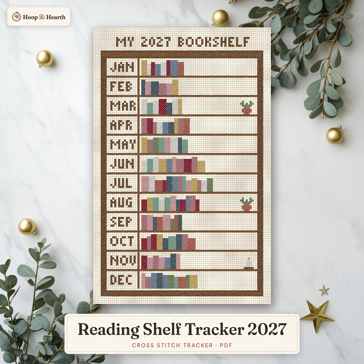 Reading Shelf Tracker 2027 – cover image