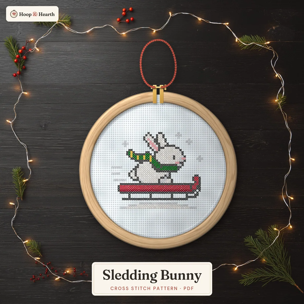 Sledding Bunny – cover image