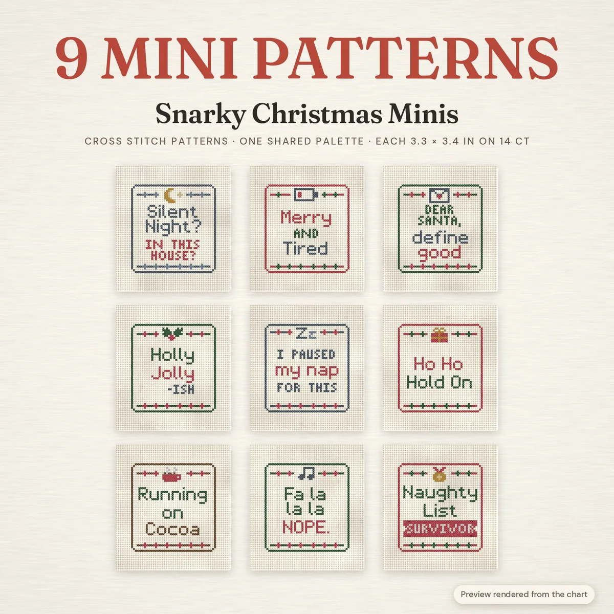 Snarky Christmas Minis – cover image