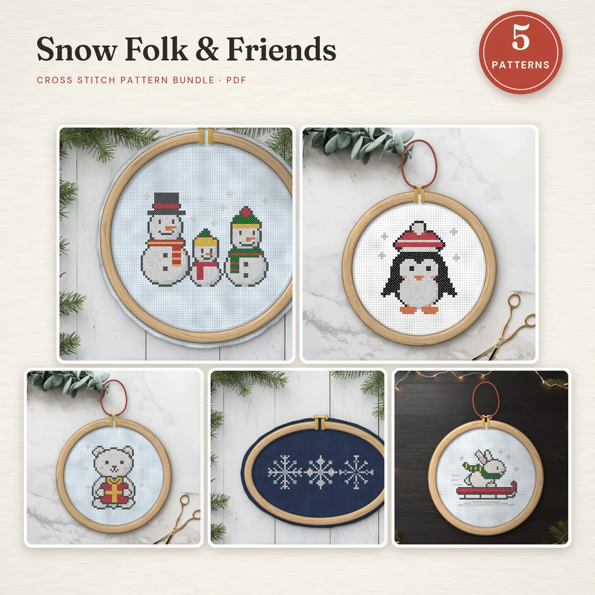 Snow Folk & Friends Bundle – cover image