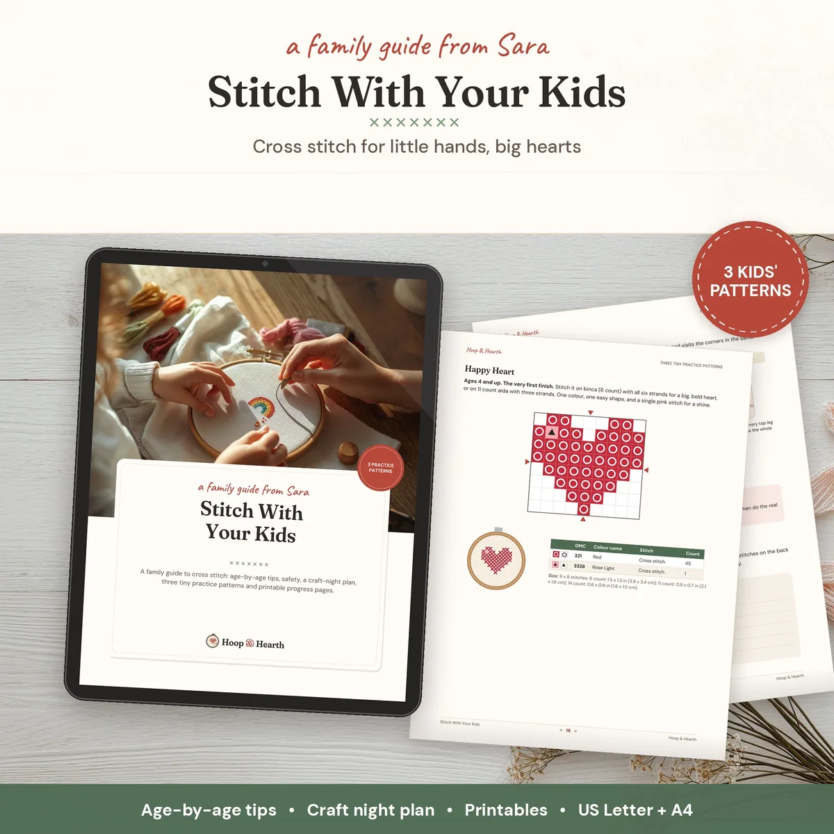 Stitch With Your Kids: A Family Guide to (Ebook) – cover image