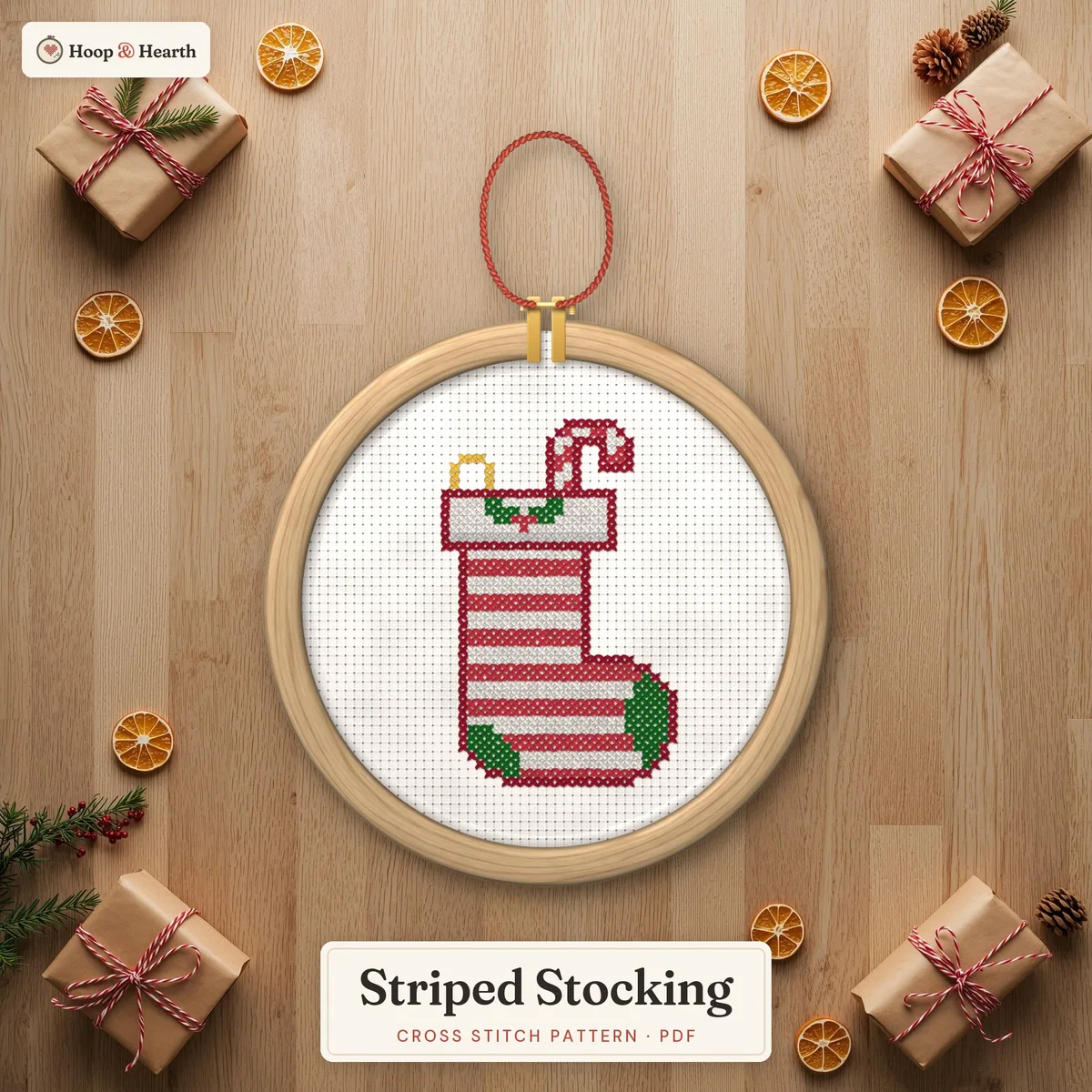 Striped Stocking – cover image