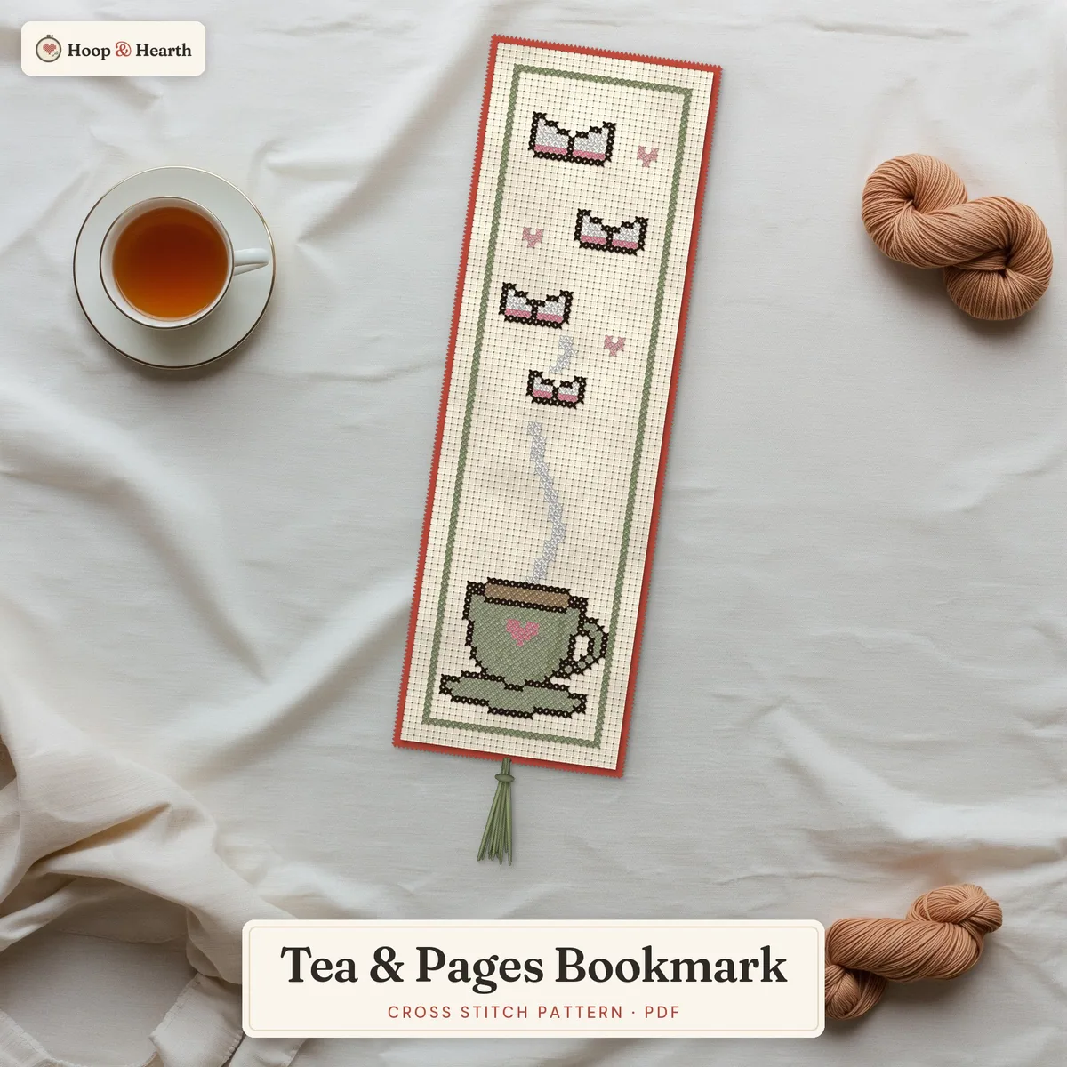 Tea & Pages Bookmark – cover image