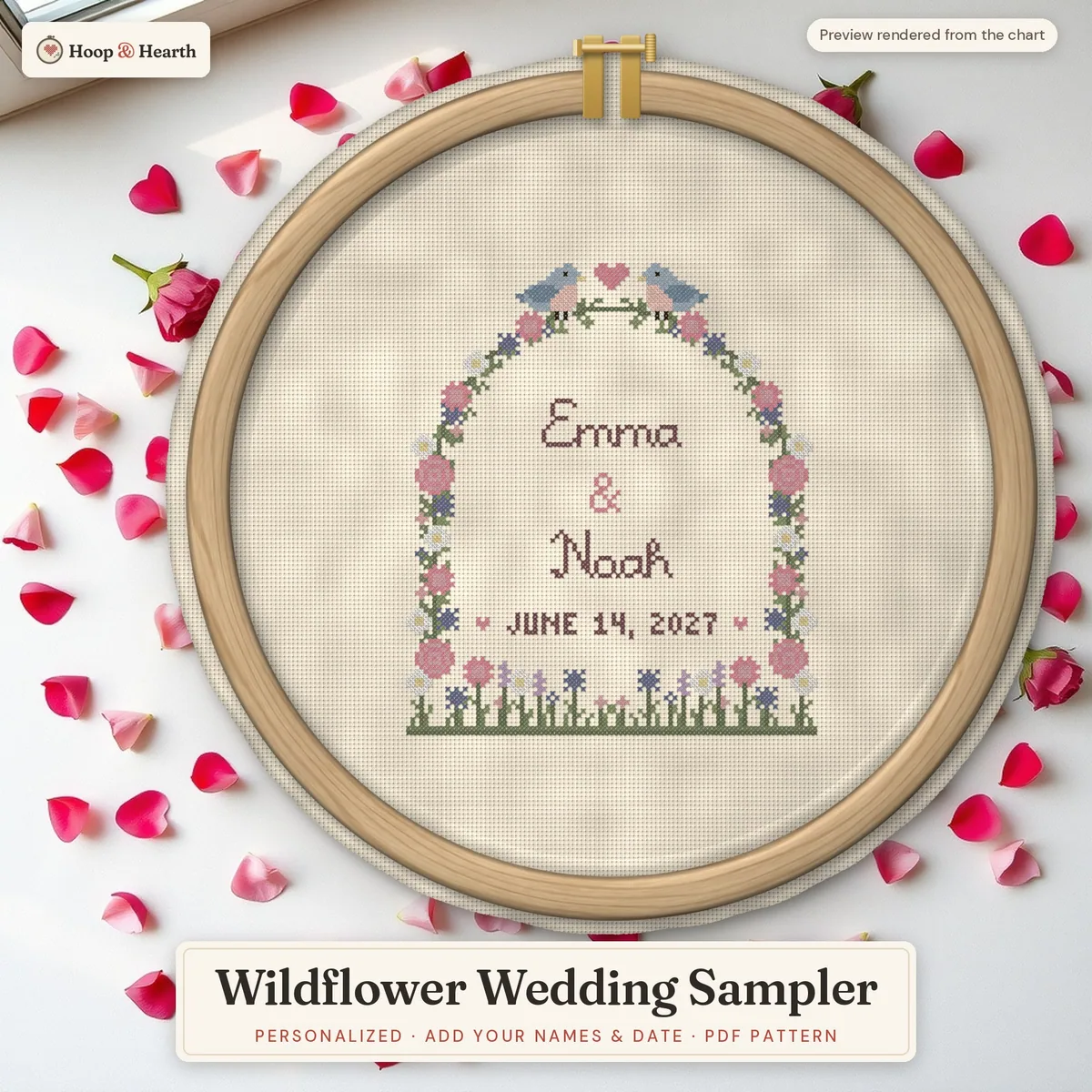 Wildflower Wedding Sampler – cover image